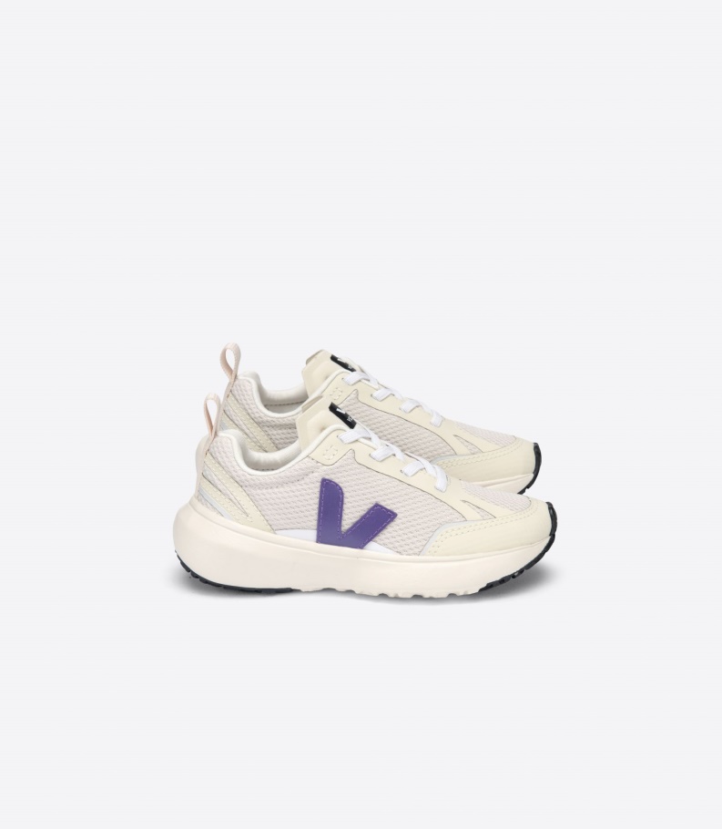 Collection Veja Elastic Laces Natural Purple