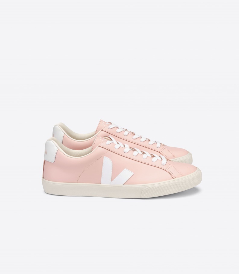 Special Leather Petale White Veja