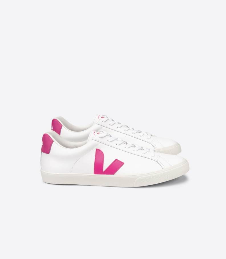 Veja Leather White Mia Collection