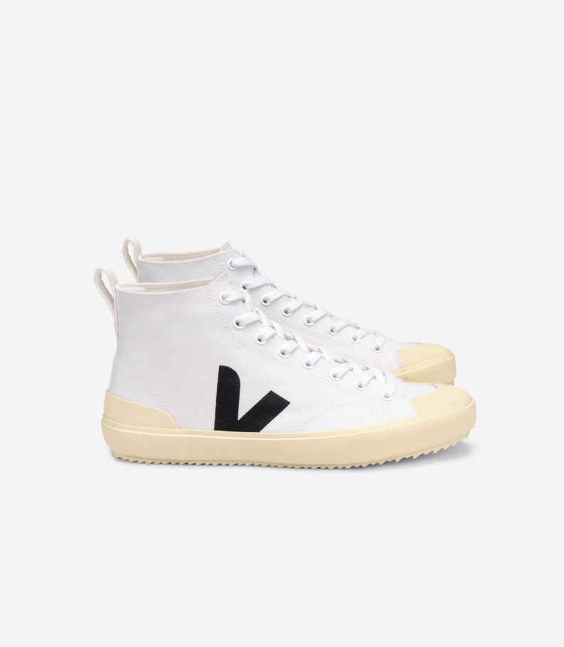 Premium Veja Ht Canvas White Black Butter Sole