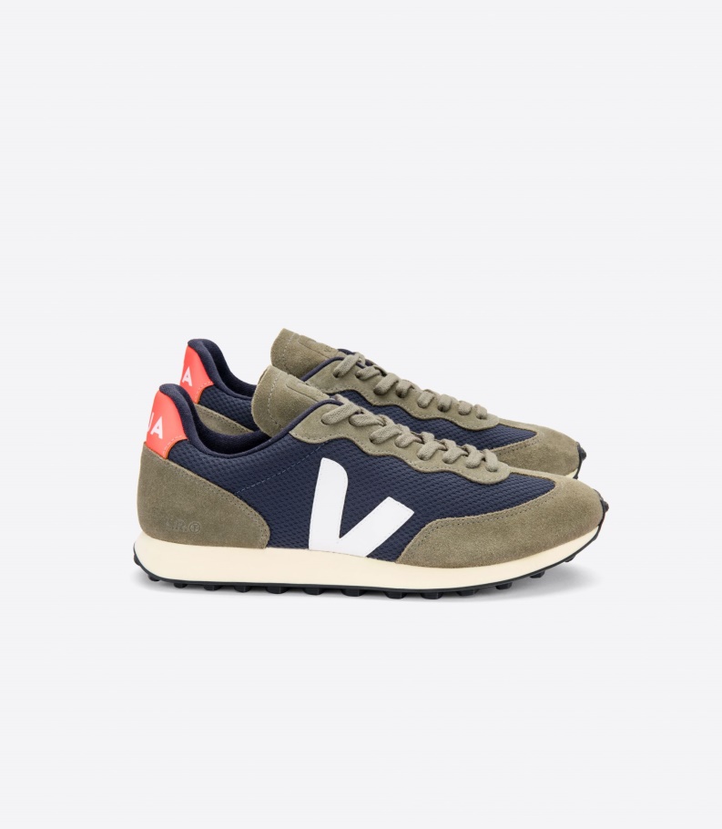 Branco Alveomesh Nautico White Orange Fluo Veja Collection