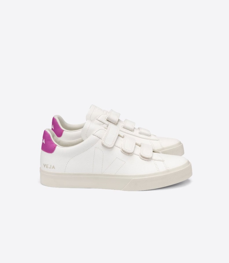 Premium Veja Chromefree Leather White Ultraviolet