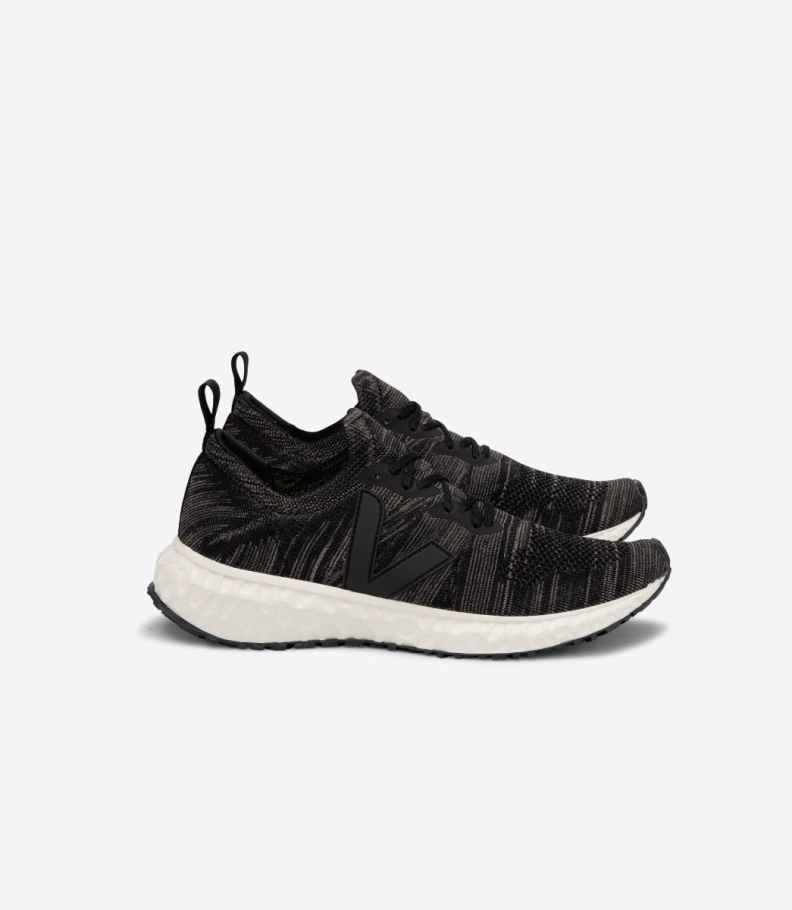 V-Knit Mix Grey Black Veja Series