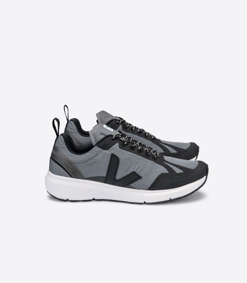 2 Alveomesh Concrete Black Veja