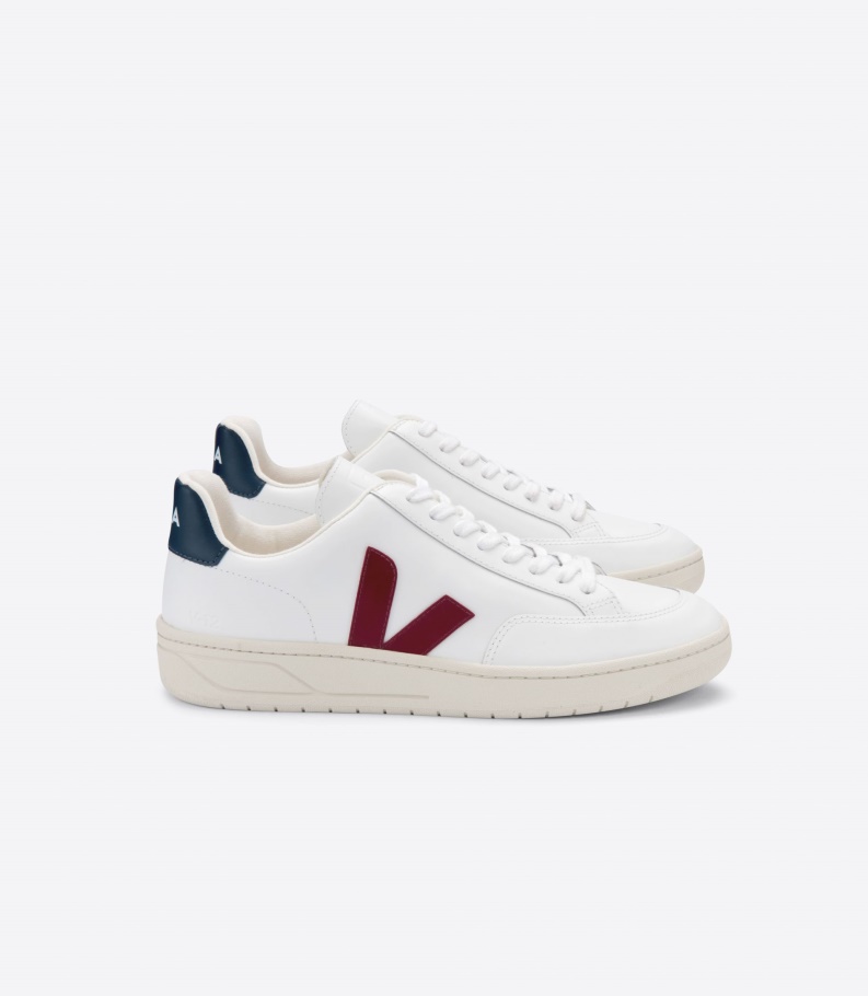 Leather White Marsala Nautico Veja