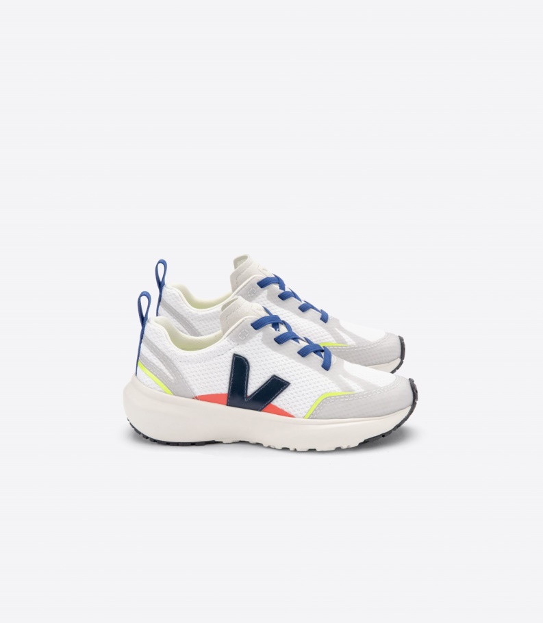 Premium Elastic Laces Alveomesh White Nautico Veja
