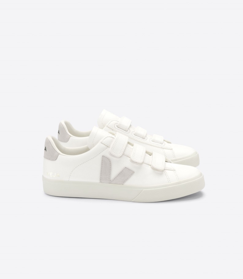 Chromefree Leather White Natural Veja Series