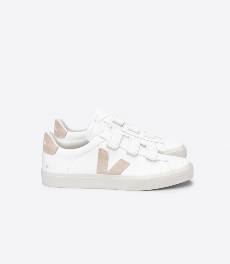 Chromefree Leather White Sable Veja Original