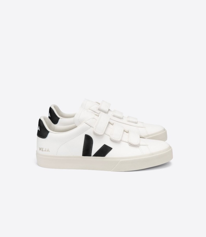 Veja Perfect Chromefree Leather White Black