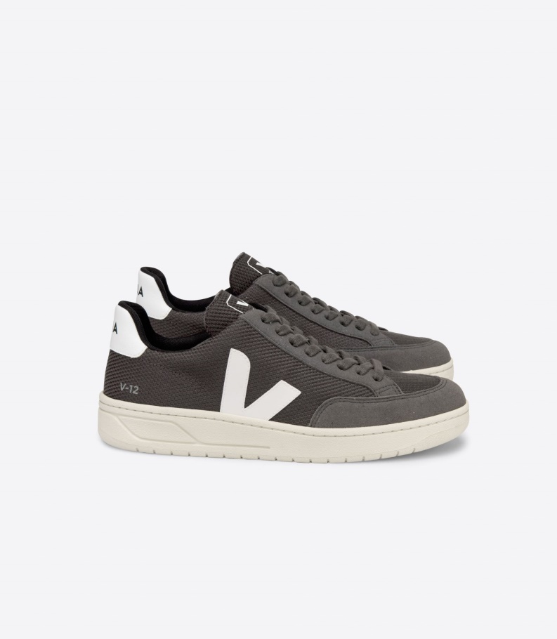 Vegan B-Mesh Grafite White Series Veja