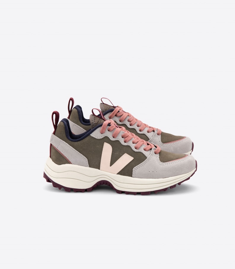 Suede Kaki Sable Oxford-Grey Special Veja
