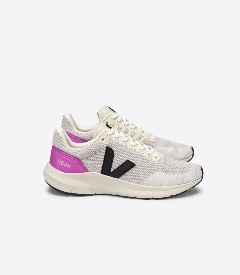 Original V-Knit Chalk Black Ultraviolet Veja