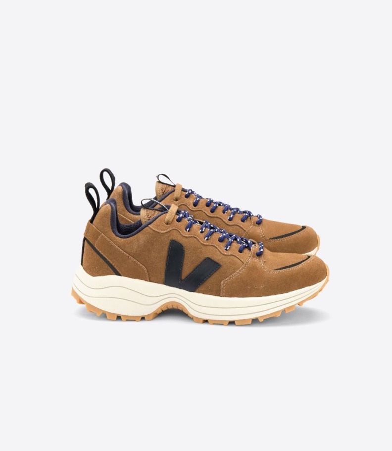 Suede Brown Black Veja Perfect