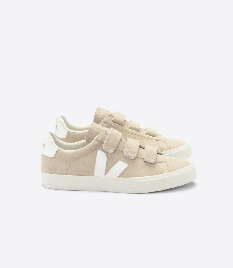 Veja Original Chromefree Leather Almond White