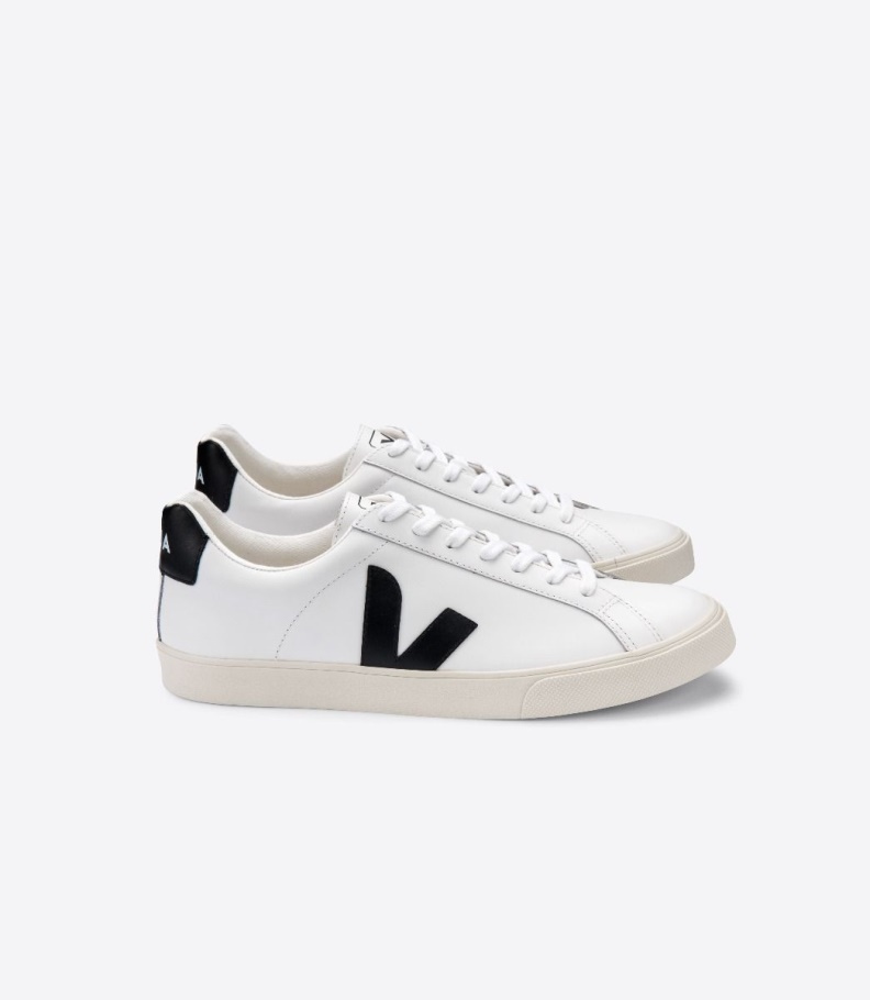 Veja Perfect Leather White Black