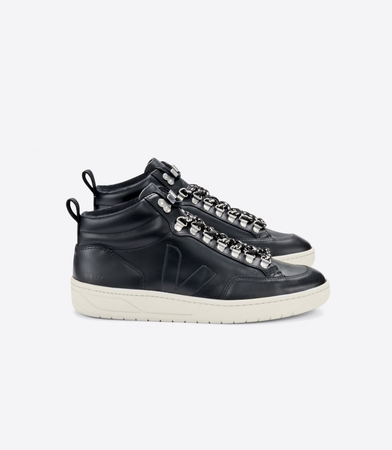 Leather Black Pierre Sole Veja Premium