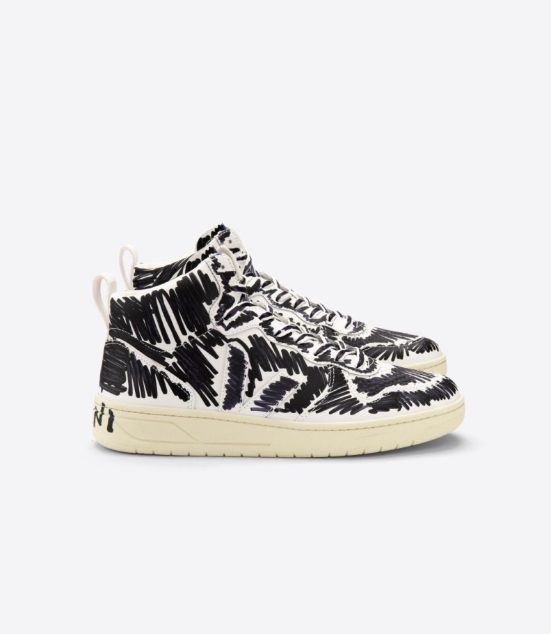 Special Leather Veja X Marni Full Black