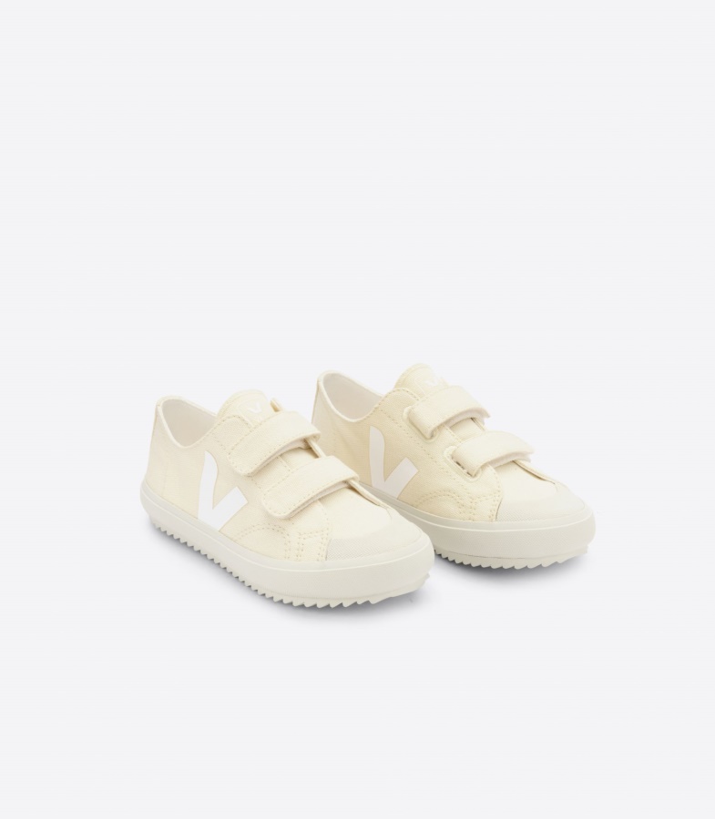 Ollie Canvas Butter White Veja