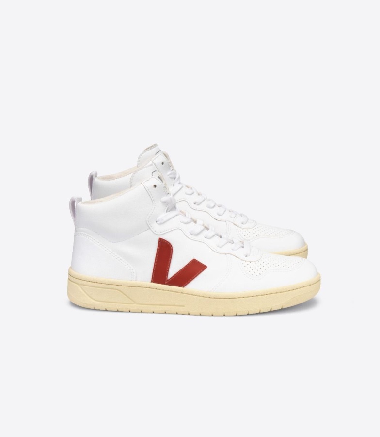 Veja V-15 Cwl White Rouille Butter Sole